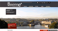 Desktop Screenshot of bayonne-tourisme.com