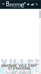 Mobile Screenshot of bayonne-tourisme.com